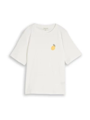 Foto van product TOM TAILOR Shirt geel / olijfgroen / wit