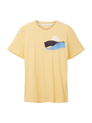 Foto van product TOM TAILOR Shirt lichtblauw / geel / zwart / offwhite