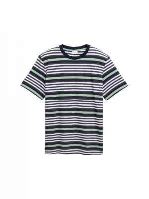 Foto van product TOM TAILOR Shirt pastelgroen / zwart / wit