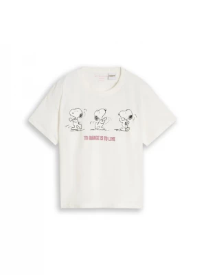 Foto van product TOM TAILOR Shirt 'Peanuts' pink / zwart / wit
