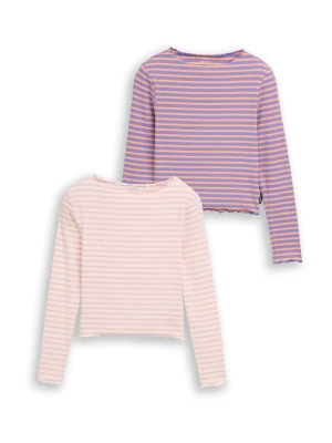Foto van product TOM TAILOR Shirt saffier / lichtoranje / rosa / wit