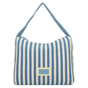 Foto van product TOM TAILOR Shopper 'Malie' crème / blauw