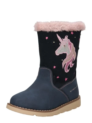Foto van product TOM TAILOR Snowboots blauw / navy / rosa / wit
