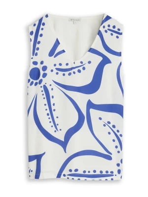 Foto van product TOM TAILOR Top blauw / wit