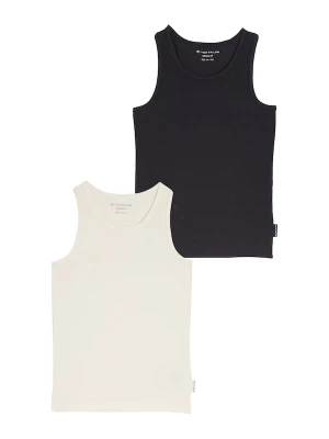 Foto van product TOM TAILOR Top zwart / wolwit
