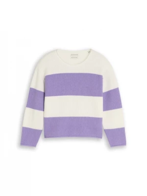 Foto van product TOM TAILOR Trui lavendel / wit