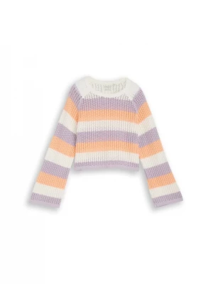 Foto van product TOM TAILOR Trui lila / pasteloranje / wit