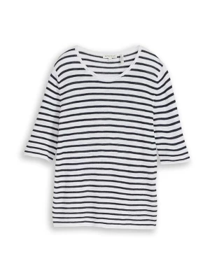 Foto van product TOM TAILOR Trui nachtblauw / wit