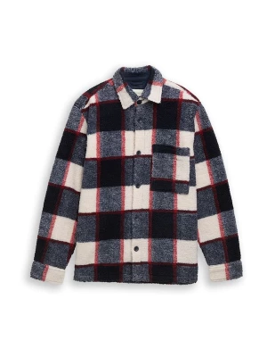 Foto van product TOM TAILOR Tussenjas navy / kersrood / wit