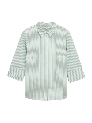 Foto van product Tom Tailor Women + Blouse groen / wit