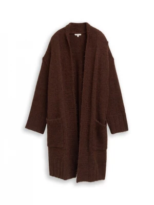 Foto van product Tom Tailor Women + Gebreid vest donkerbruin