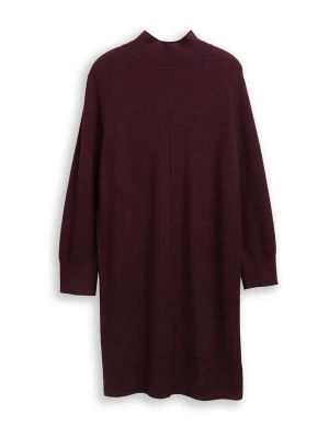 Foto van product Tom Tailor Women + Gebreide jurk wijnrood