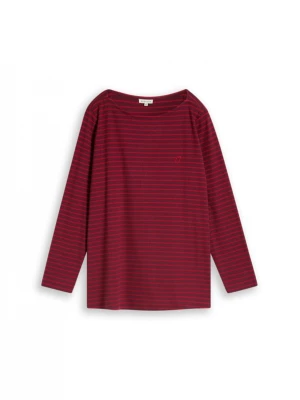 Foto van product Tom Tailor Women + Shirt bordeaux / donkerrood