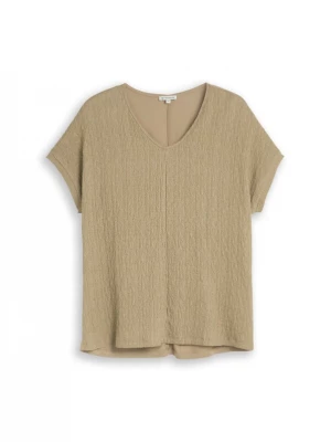 Foto van product Tom Tailor Women + Shirt olijfgroen