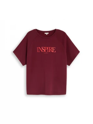 Foto van product Tom Tailor Women + Shirt rood / wijnrood