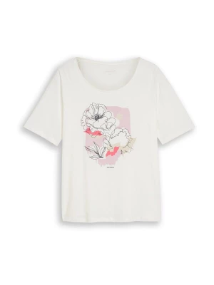 Foto van product Tom Tailor Women + Shirt sering / framboos / zwart / wit