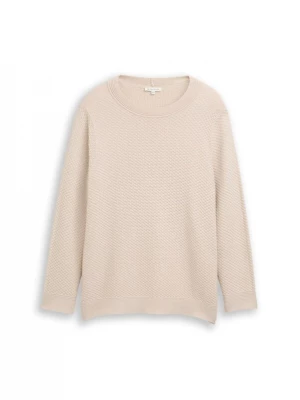 Foto van product Tom Tailor Women + Trui cappuccino