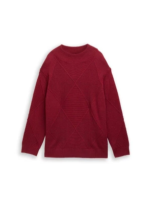 Foto van product Tom Tailor Women + Trui rood gemêleerd