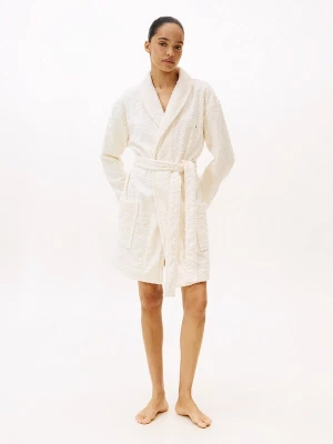 Foto van product TOMMY HILFIGER Badjas kort wolwit