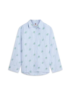 Foto van product TOMMY HILFIGER Blouse lichtblauw / groen / wit
