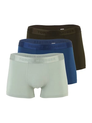 Foto van product TOMMY HILFIGER Boxershorts donkerblauw / olijfgroen / lichtgroen