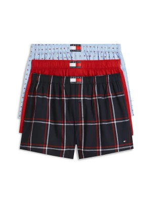 Foto van product TOMMY HILFIGER Boxershorts 'Heritage' nachtblauw / pastelblauw / rood / wit