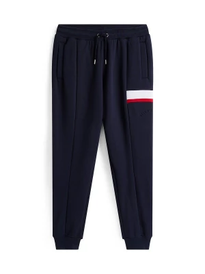 Foto van product TOMMY HILFIGER Broek donkerblauw / cranberry / wit