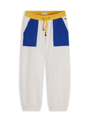 Foto van product TOMMY HILFIGER Broek donkerblauw / geel / wit
