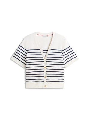 Foto van product TOMMY HILFIGER Gebreid vest marine / wit