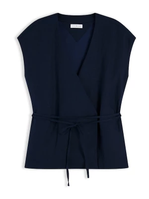 Foto van product TOMMY HILFIGER Gilet 'Blend Wrap Waistcoat' navy