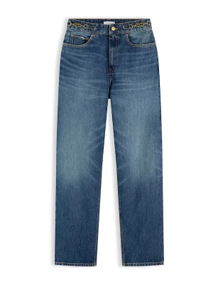 Foto van product TOMMY HILFIGER Jeans 'Flag Horsebit Regular Tapered Ankle' donkerblauw