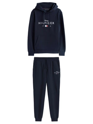 Foto van product TOMMY HILFIGER Joggingpak navy / rood / wit