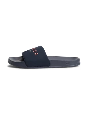 Foto van product TOMMY HILFIGER Muiltjes 'Logo Pool' navy / rood / wit