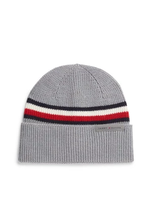 Foto van product TOMMY HILFIGER Muts navy / grijs / rood / wit