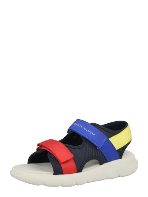 Foto van product TOMMY HILFIGER Open schoenen 'QUEST' blauw / donkerblauw / geel / rood