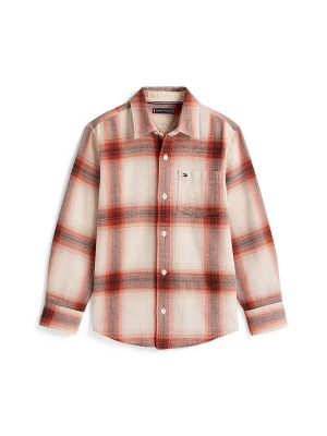 Foto van product TOMMY HILFIGER Overhemd beige / oranje / rood