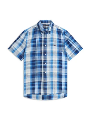 Foto van product TOMMY HILFIGER Overhemd blauw / smoky blue / donkerblauw / offwhite
