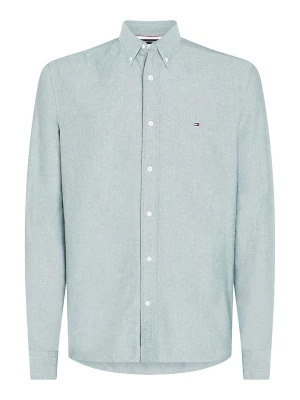Foto van product TOMMY HILFIGER Overhemd 'Regular Fit Flag Embroidery' pastelgroen