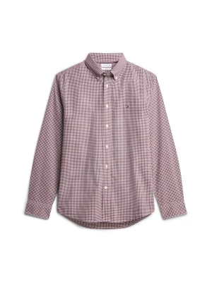 Foto van product TOMMY HILFIGER Overhemd wijnrood / wit