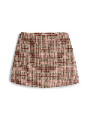 Foto van product TOMMY HILFIGER Rok bruin / taupe / rood / zwart