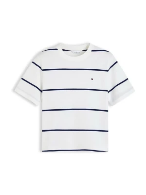 Foto van product TOMMY HILFIGER Shirt 'BOXY INTERLOCK' zwart / wit
