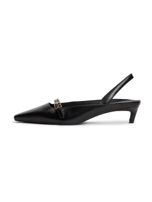 Foto van product TOMMY HILFIGER Slingpumps 'Kitten Heel Slingbacks' zwart