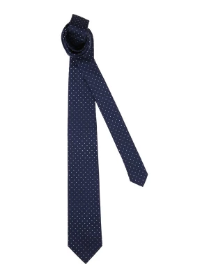 Foto van product TOMMY HILFIGER Stropdas donkerblauw / wit