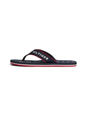 Foto van product TOMMY HILFIGER Teenslippers donkerblauw / rood / wit
