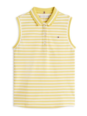Foto van product TOMMY HILFIGER Top 'CLASSIC' geel / wit