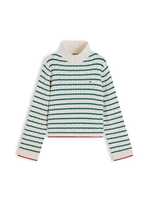 Foto van product TOMMY HILFIGER Trui crème / donkergroen / vuurrood