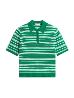 Foto van product TOMMY HILFIGER Trui groen / wit