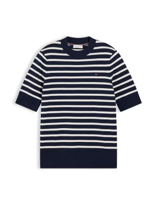 Foto van product TOMMY HILFIGER Trui marine / wit