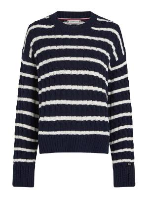 Foto van product TOMMY HILFIGER Trui marine / wolwit