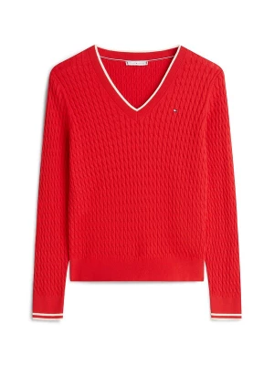 Foto van product TOMMY HILFIGER Trui rood / wit